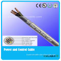 SY Steel Wire Braid control Cable with Plain copper conductor cable
